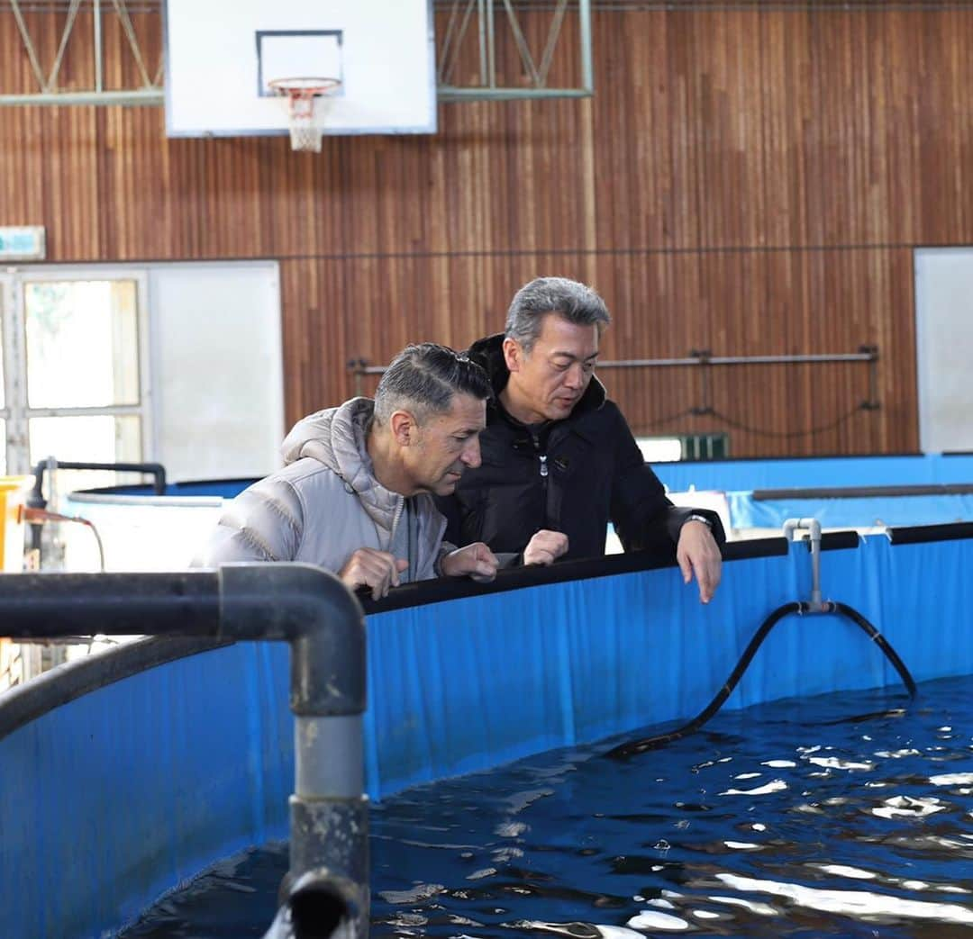 パンツェッタ・ジローラモさんのインスタグラム写真 - (パンツェッタ・ジローラモInstagram)「#caviar #setouchi #cavic #the #best #caviar  #super #kagawaprefecture #school #people #fish #big #17c #」2月23日 15時34分 - girolamo.me