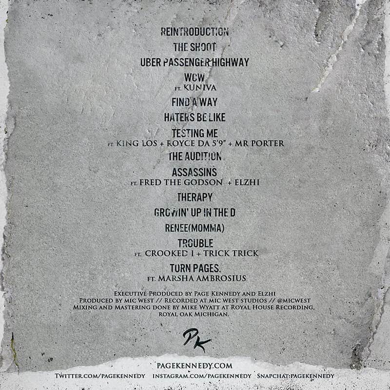 ページ・ケネディさんのインスタグラム写真 - (ページ・ケネディInstagram)「I spent over 100K on this album. I have crazy features on it. I usually only spend my money to take care of everyone else in my life. This was the first time i spent Money on myself and my dreams. It’s a classic first album. Stream it and support hard work and independent artist. #TornPages」2月24日 3時38分 - pagekennedy
