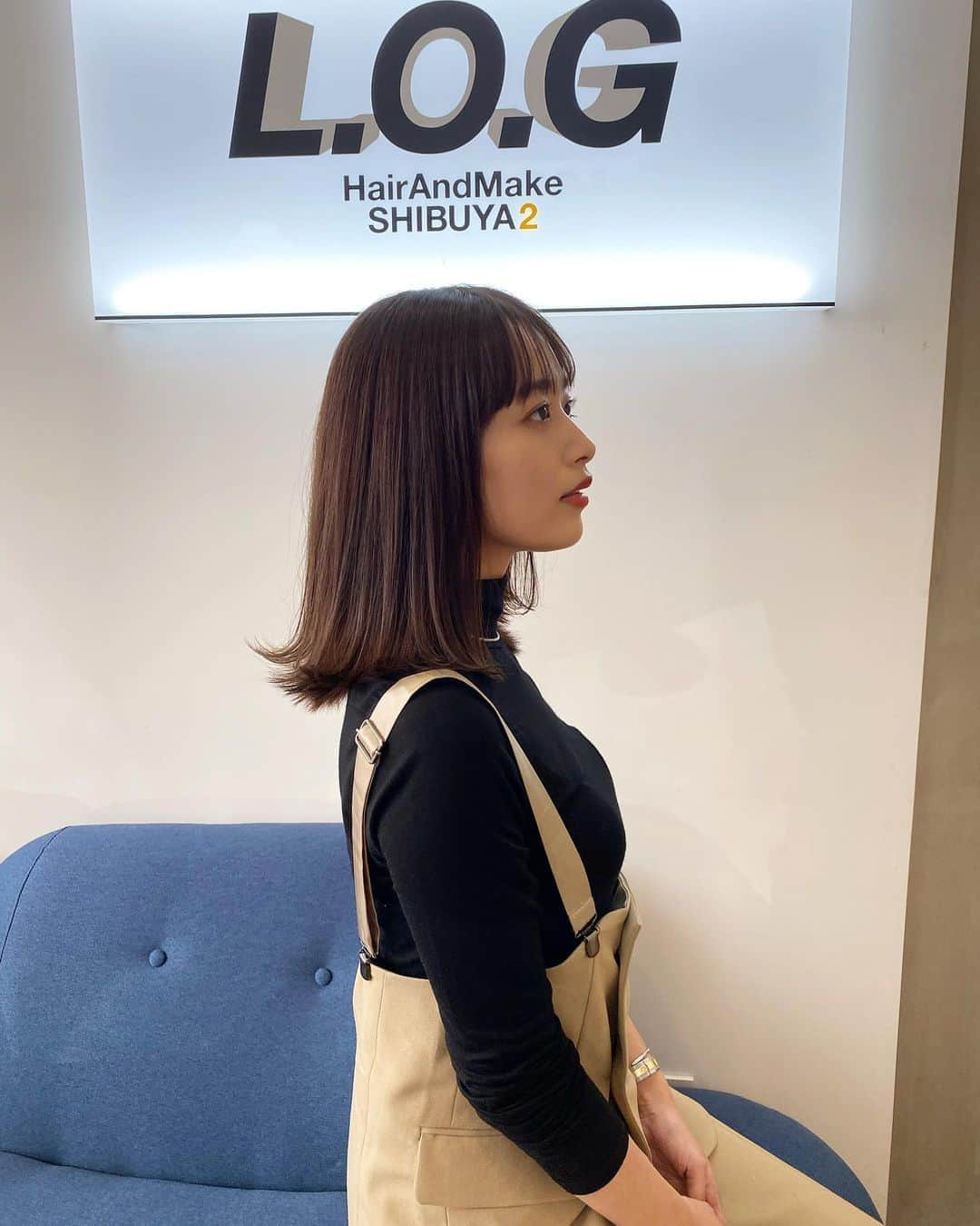 近藤千尋さんのインスタグラム写真 - (近藤千尋Instagram)「載せ忘れていた新しい髪型🥰 またまた7センチ位切りました☺️ この長さでも一つに縛れたし 前髪もオールバックにしたり 自由自在😚 @log_kenjikarasawa  前みたいにしょっちゅう美容院に行けないので、、 暗めにしてもらいました💇‍♀️❤️ 色がわかりやすいようにノー加工で📸」2月23日 22時10分 - chipichan.1215