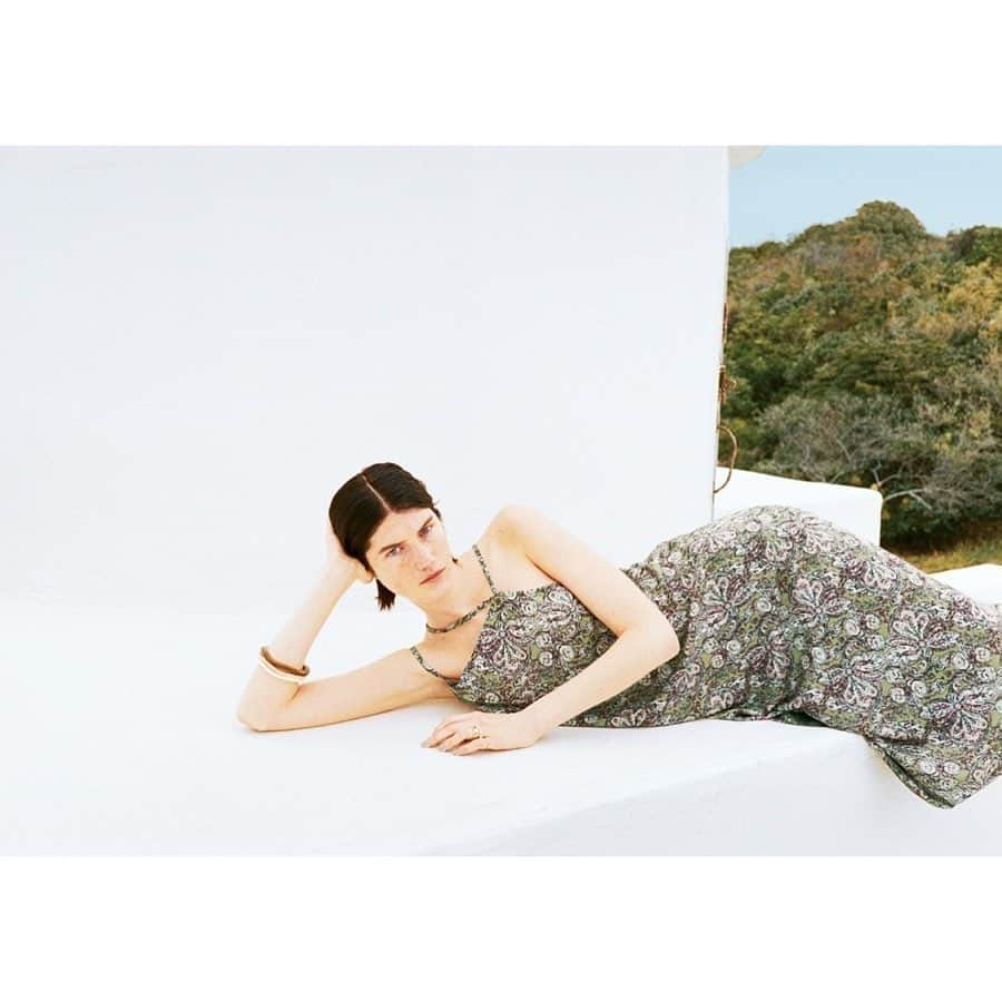 大田由香梨さんのインスタグラム写真 - (大田由香梨Instagram)「KBF+ New Collection 「Slow」 Creative Director : Mina Takase photographer : Taku Sugita  Hair Make : Mika Iwata Model : milla  Design/ illustration : Yuki Tokuhira  Stylist/ad : Yukari Ota  1ゆっくりとめっくて。 #kbfplus #Slow #2020Spring #Newcollection」2月23日 22時16分 - otayukari