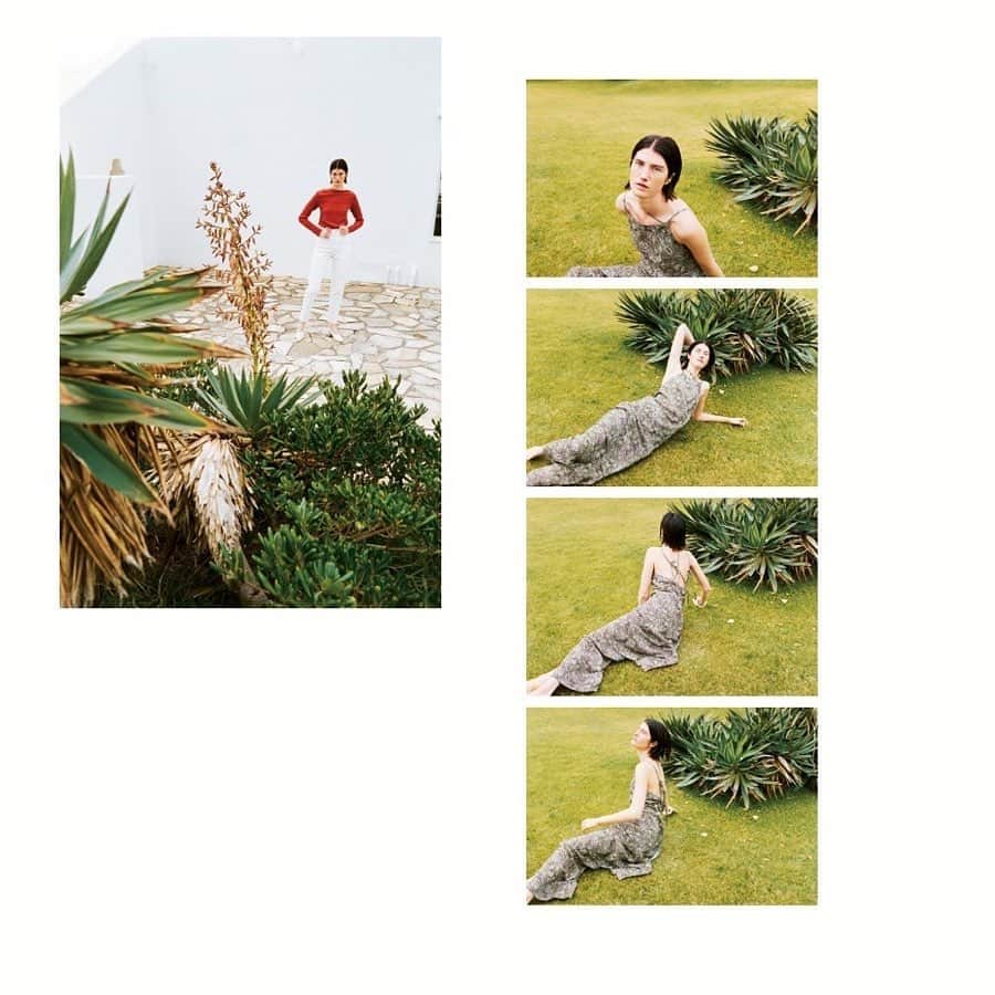 大田由香梨さんのインスタグラム写真 - (大田由香梨Instagram)「KBF+ New Collection 「Slow」 Creative Director : Mina Takase photographer : Taku Sugita  Hair Make : Mika Iwata Model : milla  Design/ illustration : Yuki Tokuhira  Stylist/ad : Yukari Ota  1ゆっくりとめっくて。 #kbfplus #Slow #2020Spring #Newcollection」2月23日 22時16分 - otayukari
