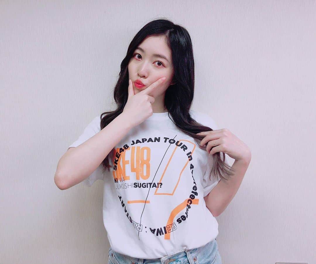 松井珠理奈のインスタグラム：「she's so pretty. 😭😭😭😭😭😭😭😭😭😭」
