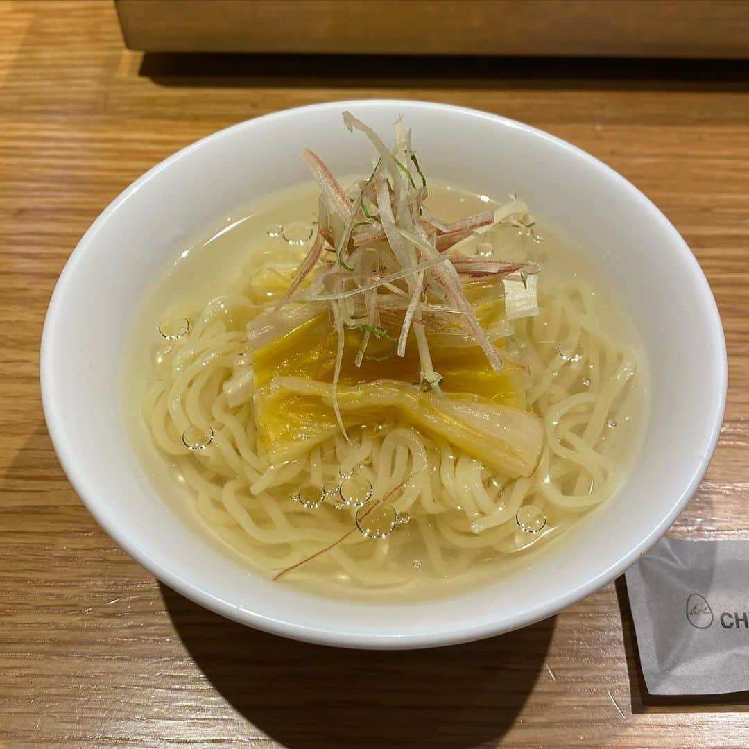 藤原ヒロシさんのインスタグラム写真 - (藤原ヒロシInstagram)「安定の冷やし鶏ラーメンやチキンカツカレー。」2月24日 1時17分 - fujiwarahiroshi