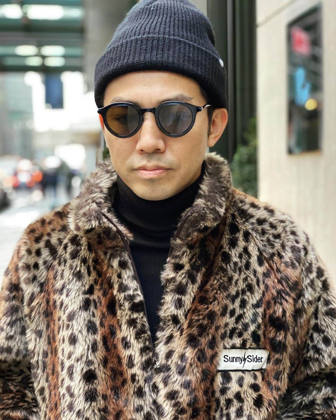 綾部祐二さんのインスタグラム写真 - (綾部祐二Instagram)「Such a great day. jacket : @sunnycsider  turtleneck: @rafsimons pants: @acnestudios  shoes: @rafsimons  sunglasses: @eyevan_official」2月24日 13時09分 - yujiayabe