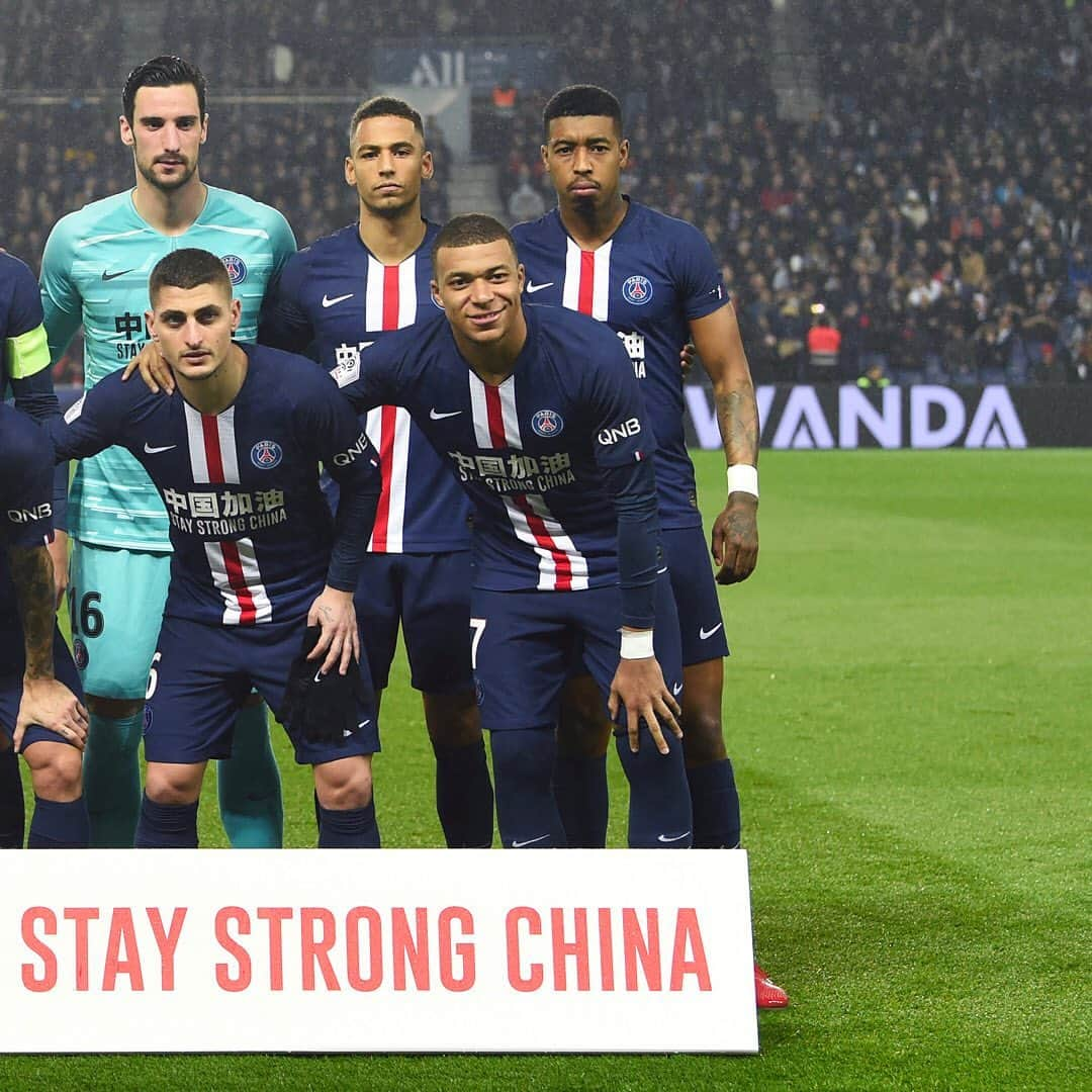 パリ・サンジェルマンFCさんのインスタグラム写真 - (パリ・サンジェルマンFCInstagram)「✊🏼🇨🇳 STAY STRONG CHINA . #ICICESTPARIS #AllezParis #PSG #Paris #Football #PSGFCGB」2月24日 5時34分 - psg