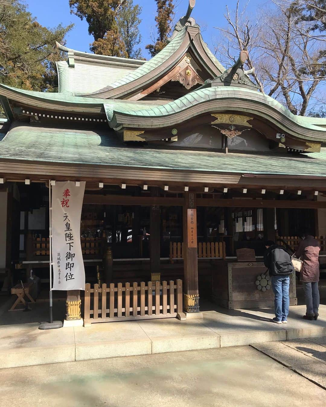 武藤英紀さんのインスタグラム写真 - (武藤英紀Instagram)「神社にて必勝祈願⛩  #茨城県 #神社  #先祖代々#生まれてから #ずっと  #名前呼ばれるの恥ずかしい #武藤英紀  #supergt」2月24日 11時57分 - hide_muto106