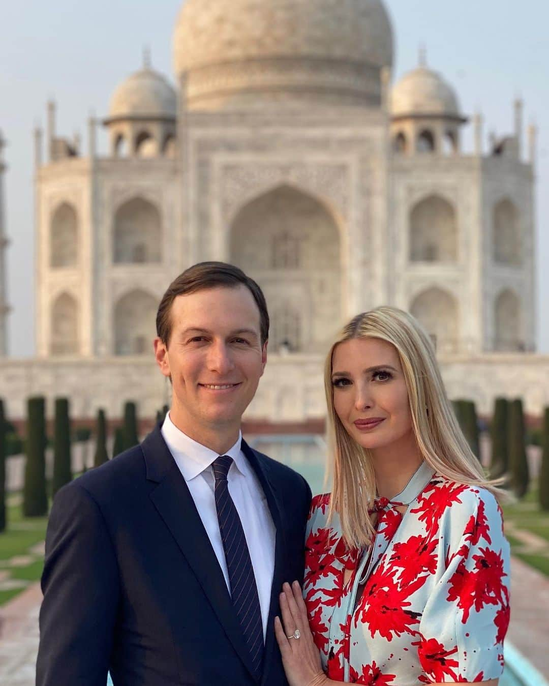 イヴァンカ・トランプさんのインスタグラム写真 - (イヴァンカ・トランプInstagram)「The grandeur and beauty of the Taj Mahal is awe inspiring!」2月24日 22時28分 - ivankatrump