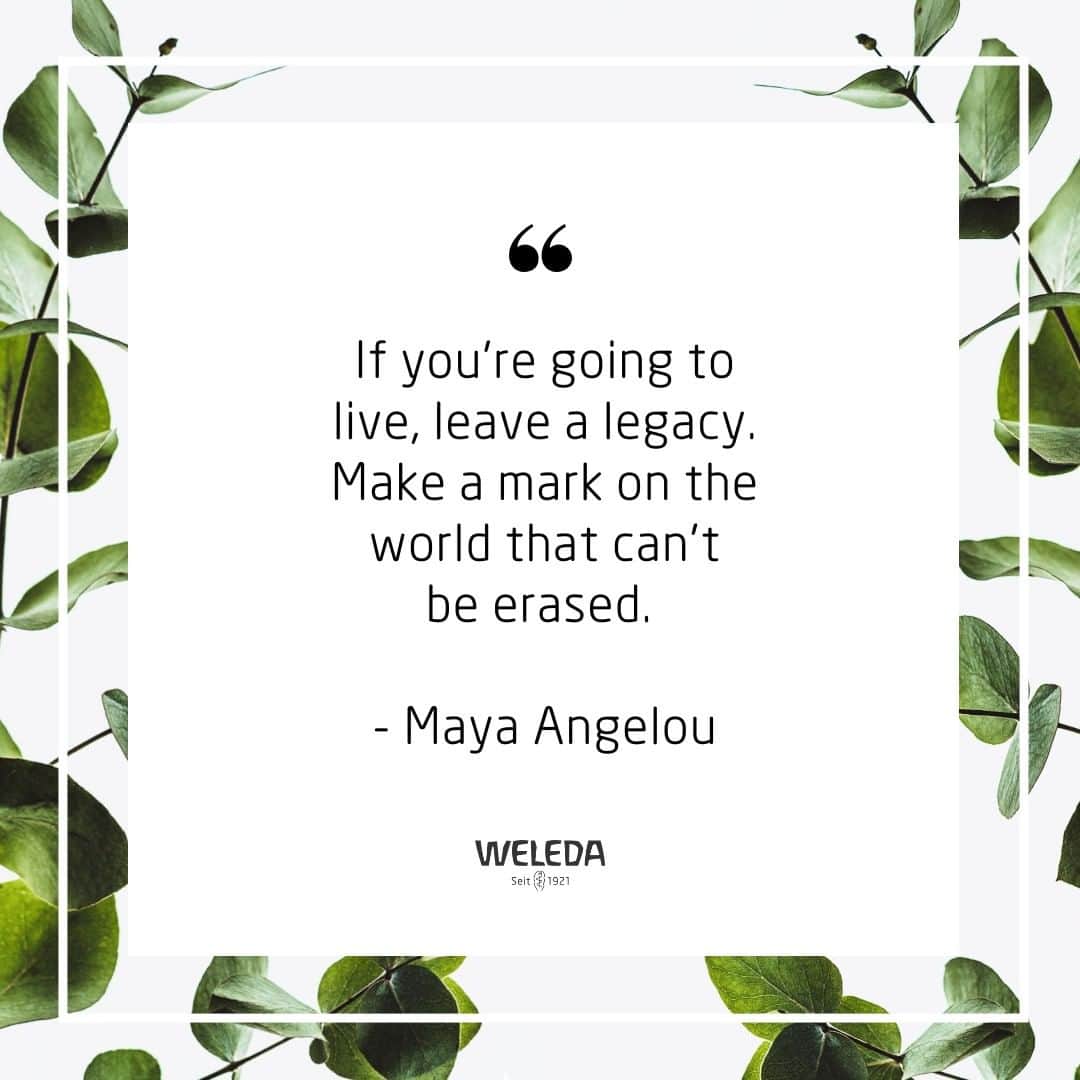 Weledaのインスタグラム：「Make your mark! #Quoteoftheday」