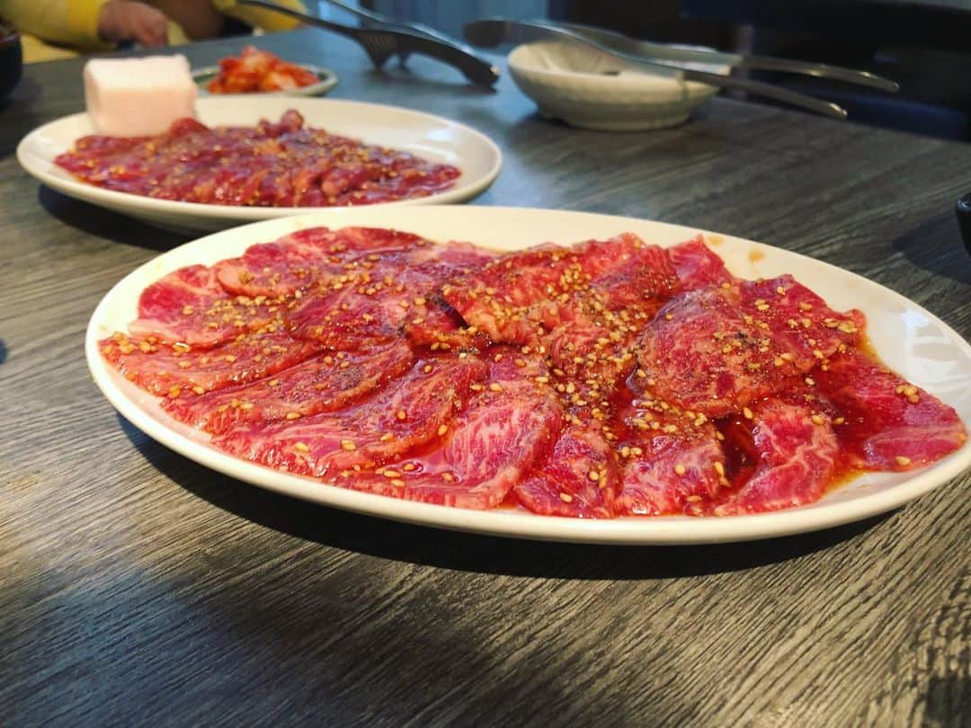 大川藍さんのインスタグラム写真 - (大川藍Instagram)「こないだめちゃくちゃ久しぶりに かんてきランチに🥩 お昼から幸せすぎたぁぁ #焼肉#ランチ#神戸ビーフ#神戸#かんてき#三軒茶屋ランチ#三軒茶屋#コスパ最高#lunch」2月24日 16時42分 - okawa_ai