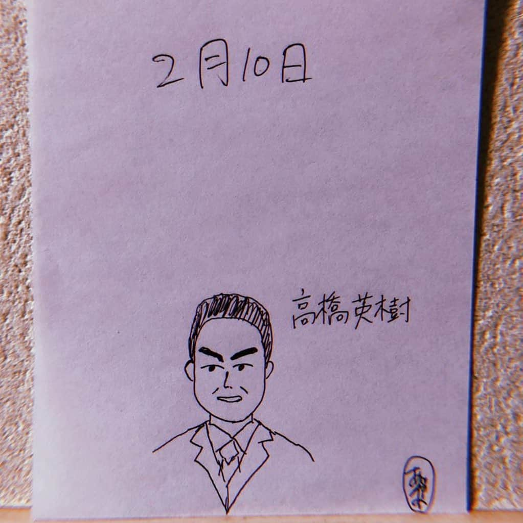 小島あやめさんのインスタグラム写真 - (小島あやめInstagram)「Twitterで毎朝更新中！あいさつ絵🖼 2月10日〜16日分！ #イラスト　#あいさつ　#Twitter #絵 #高橋英樹　さん誕生日 #建国記念の日 #弘中綾香 アナ誕生日 #ハリウッドザコシショウ　さん誕生日 #バレンタインデー #立川志の輔　さん誕生日 #寒天の日」2月24日 18時59分 - ayame_kojima