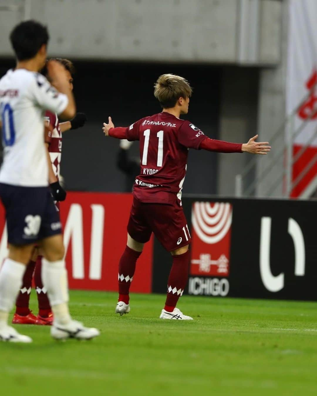 古橋亨梧さんのインスタグラム写真 - (古橋亨梧Instagram)「⚽️ @visselkobe」2月24日 19時21分 - kyogo_furuhashi