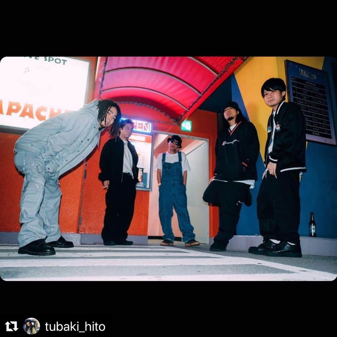 BASI（バシ）のインスタグラム：「. #Repost @tubaki_hito with @make_repost Final Weapon Company at.HITO-BASHIRA ROMANTIC 2020.2.21」