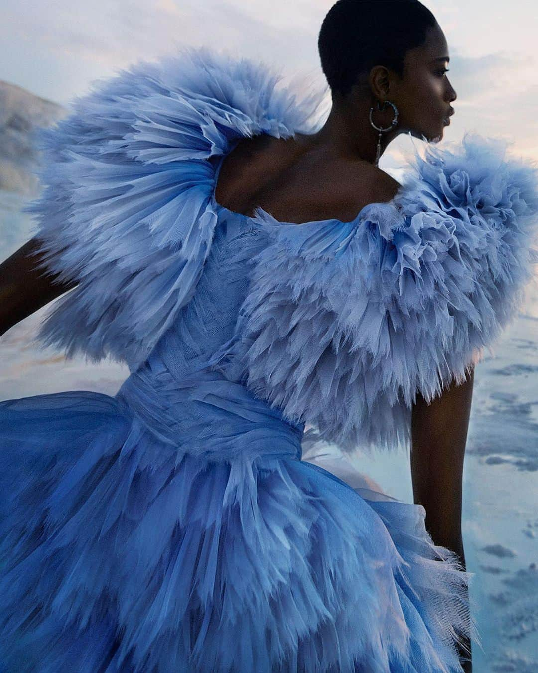 Harper's BAZAARさんのインスタグラム写真 - (Harper's BAZAARInstagram)「Blue is the color of the moment, per @pantone and the season's top runways. Spring’s most ethereal dresses are an ode to this cool hue's role in our wardrobes always, now, and forever—in every shade and tone. Swipe to see the top dresses in sky, robin's egg, azure, cerulean, and more—shot in Turkey’s otherworldly settings.  Photography by: @txemayeste  Fashion Editor: @joannahillman  Model: @mayowanicholas  Hair: @joeygeorge  Makeup: @tyronmachhausen  Production: @savas_hayri @eye.productions」2月25日 8時18分 - harpersbazaarus