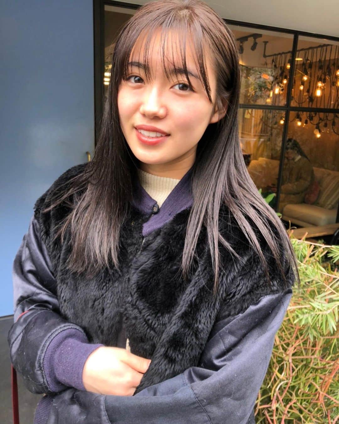 山口乃々華さんのインスタグラム写真 - (山口乃々華Instagram)「今日は、お芝居のクラスに久しぶりに行きました。 たのしかった〜 くたくたです。 そして先日、髪色を絶妙にチェンジ😗 茶色にパープル混ざってます！ 3枚目の顔😠笑」2月24日 23時41分 - yamaguchi_nonoka_official