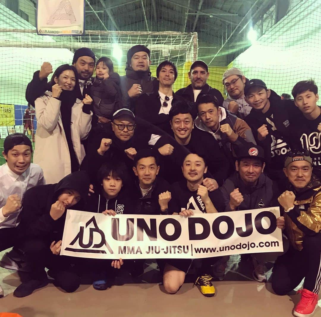 宇野薫のインスタグラム：「TRANSIT CUP #7 FUTSAL TEAM UNO DOJO  参加、応援に来ていただいた 皆さんお疲れ様でした。 次は3.8ニコニコ大会も ONE TEAMになって頑張りましょう。  #unodojo #transitcup #oneteam #onehundredathletic」