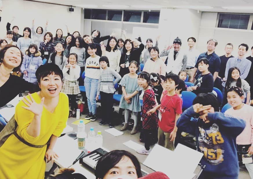 有坂美香のインスタグラム：「#第11回港区文化芸術フェスティバル  Pictures!!! ＊お子様を含む参加者の皆様の写真掲載は了承頂いております。  #港区　#港区観光大使　#ゴスペルワークショップ #有坂美香」