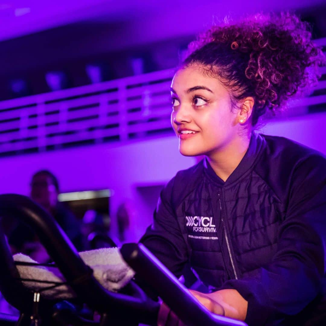 ローリー・ヘルナンデスさんのインスタグラム写真 - (ローリー・ヘルナンデスInstagram)「Over the weekend I rode with #CycleforSurvival at @Equinox! All of the money raised supports rare cancer research @SloanKettering. We are all in this fight together! Check out cycleforsurvival.org .」2月25日 1時50分 - lauriehernandez