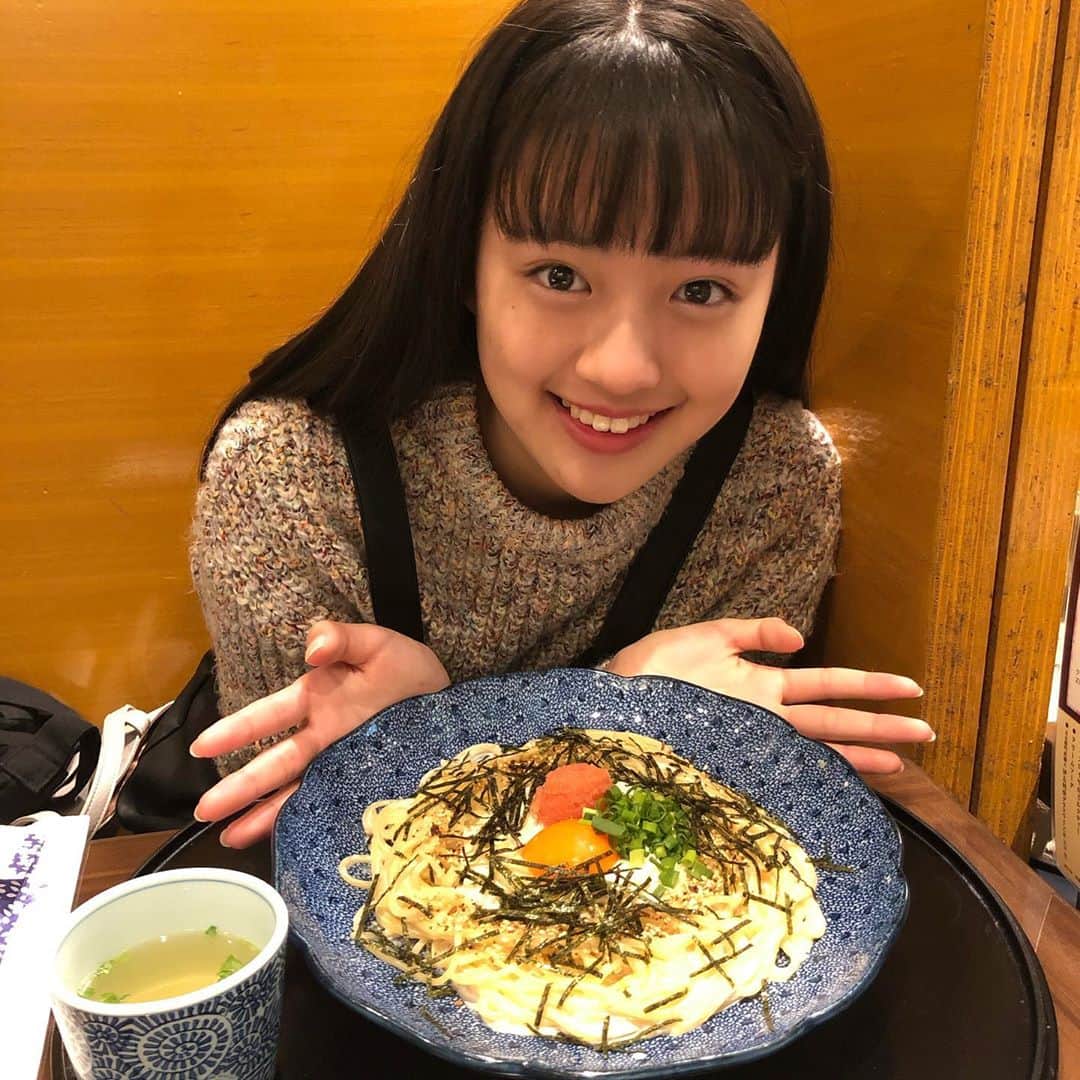 上坂樹里さんのインスタグラム写真 - (上坂樹里Instagram)「🤤 .  #パスタ#食べました#美味しすぎた#カルボナーラ」2月1日 8時20分 - juri_kosaka