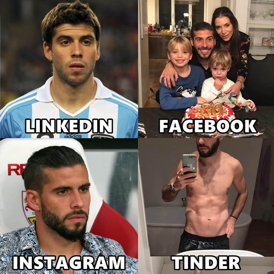 エミリアーノ・インスアさんのインスタグラム写真 - (エミリアーノ・インスアInstagram)「Which one do you choose? 😝🤭🤔 Happy weekend everyone! 👏👏 #dollypartonchallenge #linkedin #instagram #facebook #tinder」2月1日 8時29分 - emilianoinsua