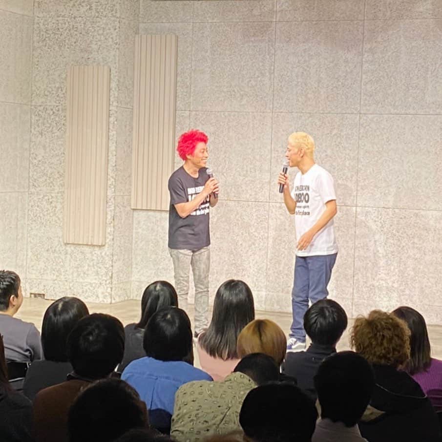田村淳のインスタグラム：「トークライブノヒトコマ」