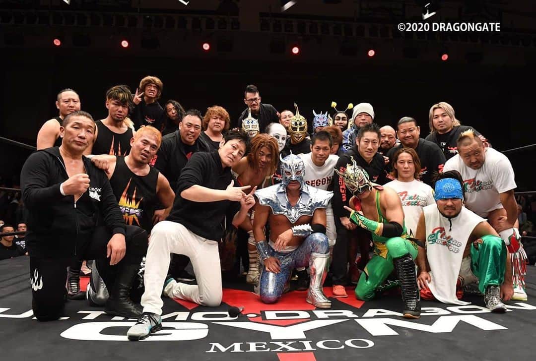 のインスタグラム：「たくさんの再会に感謝！ #闘龍門」