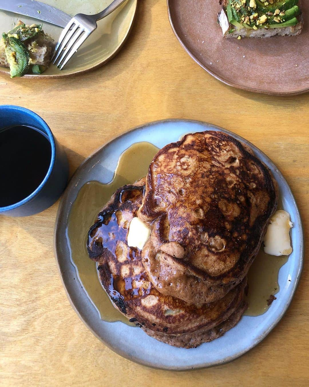 masakiさんのインスタグラム写真 - (masakiInstagram)「Sat.1 Feb.2020 2月はじめの朝活🍽 打ち合わせなり 色づかい勉強になります」2月1日 10時54分 - mogurapicassowols