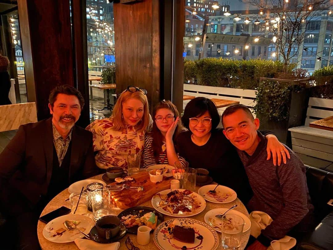 ケイコ・アジェナさんのインスタグラム写真 - (ケイコ・アジェナInstagram)「FABULOUS EVENING with Lou, Yvonne and Indigo. 💕 @shinkawasaki and I thank you!!! #ProdigalSon Family After Hours #PapaGil #EdrisaSquad」2月1日 12時17分 - keikoagena