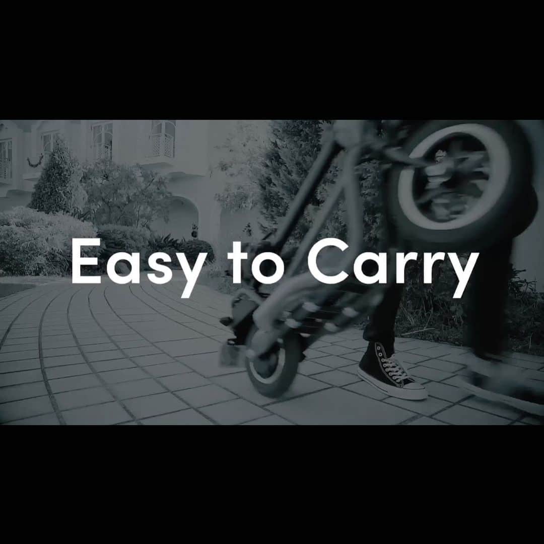 glafitのインスタグラム：「・﻿ ・﻿ LOM/X-SCOOTER　﻿ 2020.2.10〜 . Crowdfunding escooter . coming soon... . . 「Easy to Carry」 ﻿. 2/10〜 クラウドファンディングで発売開始！ . .  #glafit #glafitバイク #グラフィット #LOM #escooter﻿ #キックボード #電動キックボード #スポーツバイク ﻿  #electricscooter #electricscooters #crowdfunding #crowdfundingproject #crowdfundingcampaign  #electricvehicles﻿ #kickskater﻿  #kickscooter﻿ #scooter﻿ #segway﻿ #ebike﻿ #segway . .」