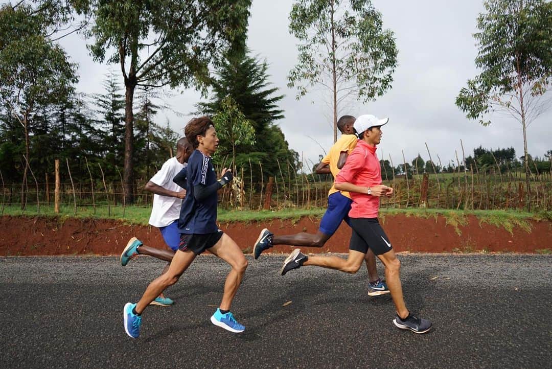 大迫傑さんのインスタグラム写真 - (大迫傑Instagram)「Great Long run with @daichi_0913  #marathon #longrun #距離走」2月1日 18時42分 - suguru_osako