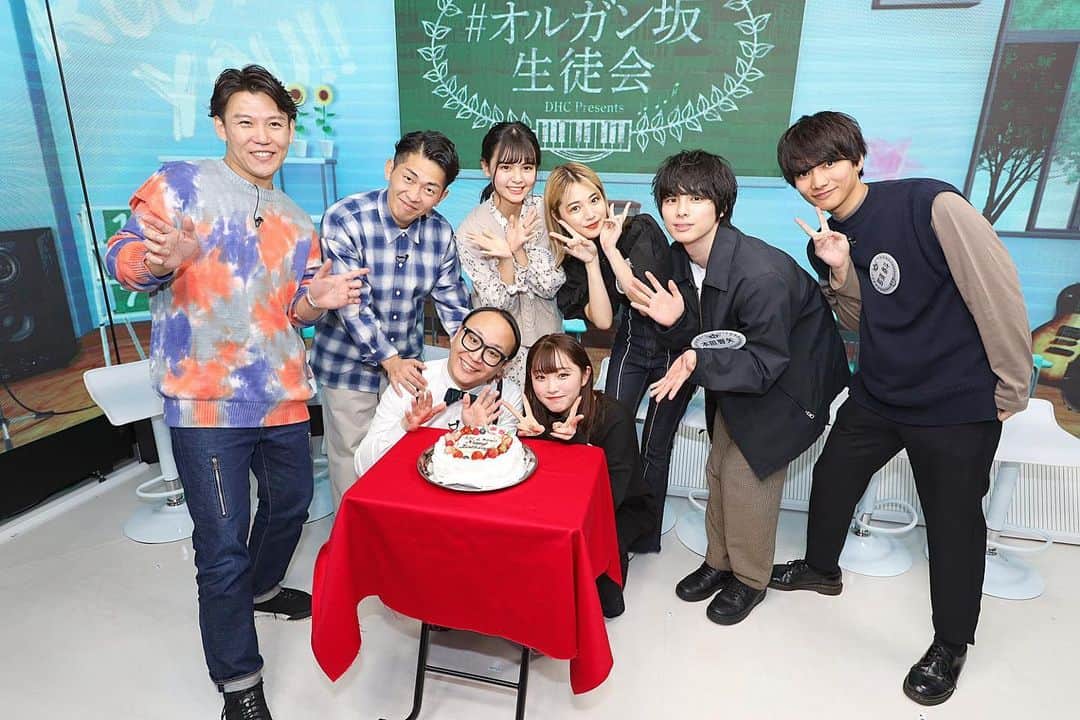 平野夢来（ゆぴぴ）のインスタグラム：「#オルガン坂生徒会　有り難う御座いました🙌 ・ ・ ・ 寒い中会いに来てくださったり本当に有り難う御座いました🥺 そしてそして、たかしさんお誕生日おめでとうございます❤︎たかしさんとお祝いしてもらえるなんて、、、嬉しすぎます🤧 本当に濃い一年になりそうです🥺❤︎❤︎」