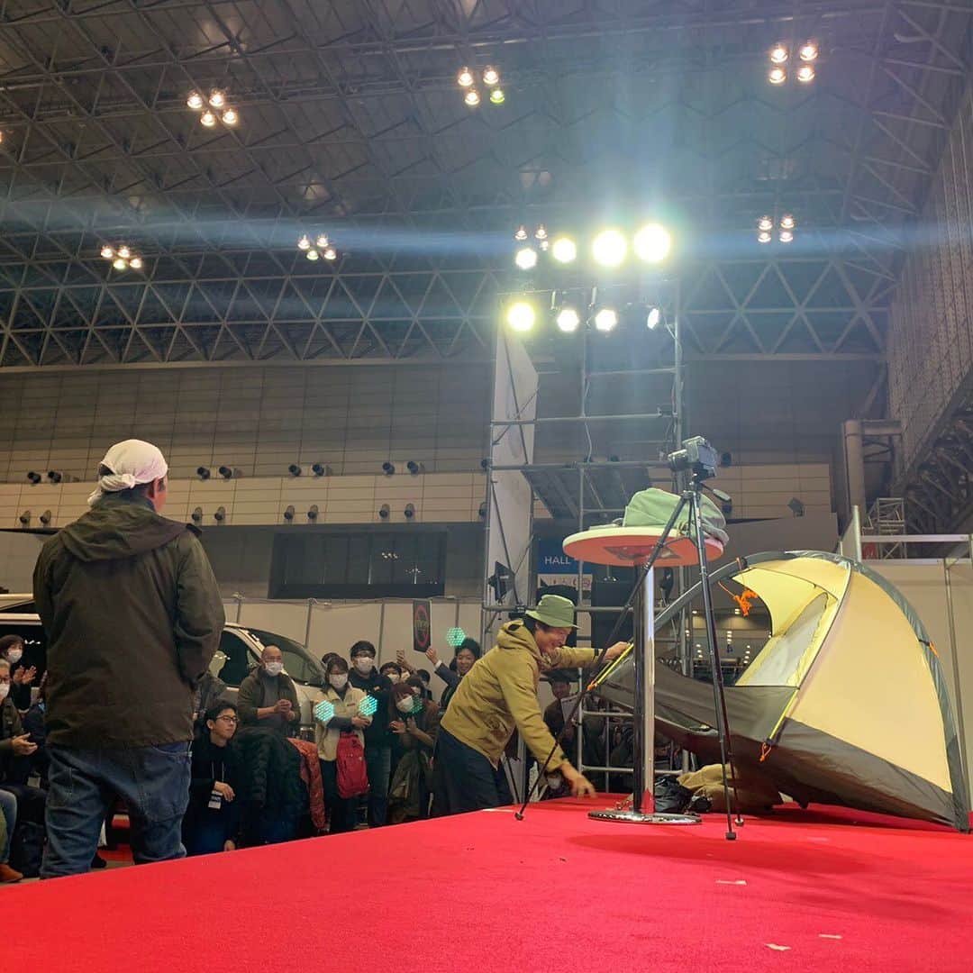 ヒロシさんのインスタグラム写真 - (ヒロシInstagram)「‪明日はJAPAN camping car show 2020の最終日。‬ ‪明日、島田くんが何を広げるか楽しみだね。‬ ‪https://jrva-event.com/jccs/‬」2月1日 19時24分 - hiroshidesu.official