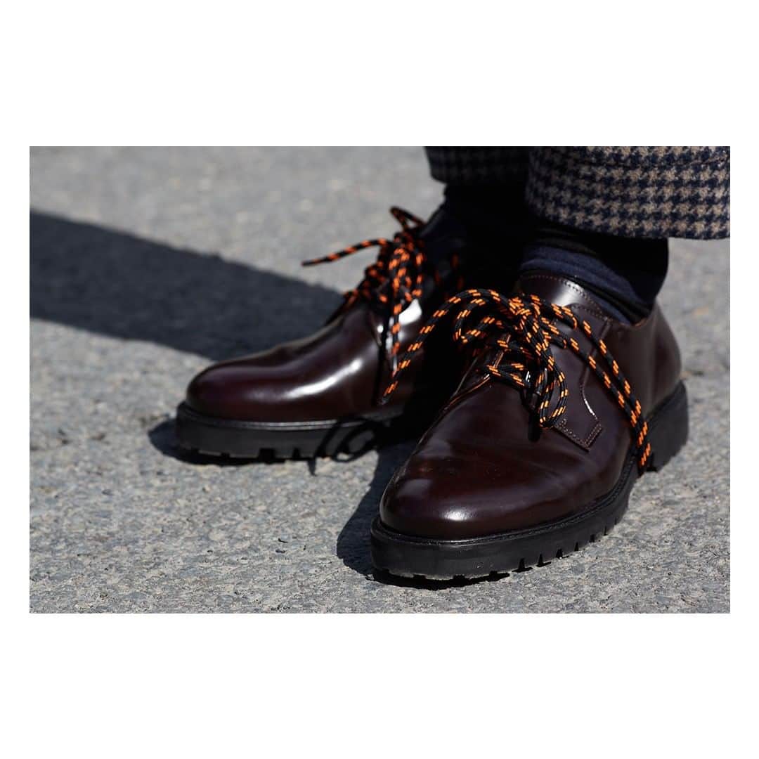 オリバースペンサーさんのインスタグラム写真 - (オリバースペンサーInstagram)「Up close on the Broadway shoe in high-shine brown leather.」2月1日 20時00分 - oliverspencer