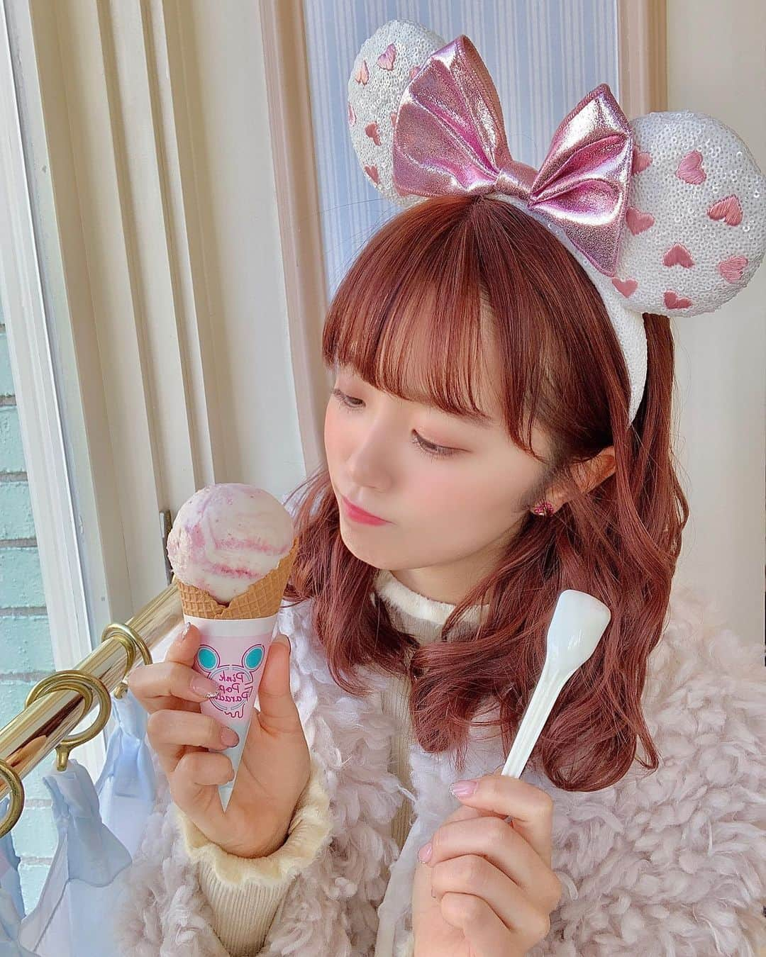 飯野雅さんのインスタグラム写真 - (飯野雅Instagram)「🍨🍨🍨🍨 #ディズニー #ディズニー新作グッズ #ディズニーランド #ディズニーシー　#ディズニーリゾート　#夢が叶う場所　#disney #disneysea #disneyland」2月1日 22時40分 - biichan_