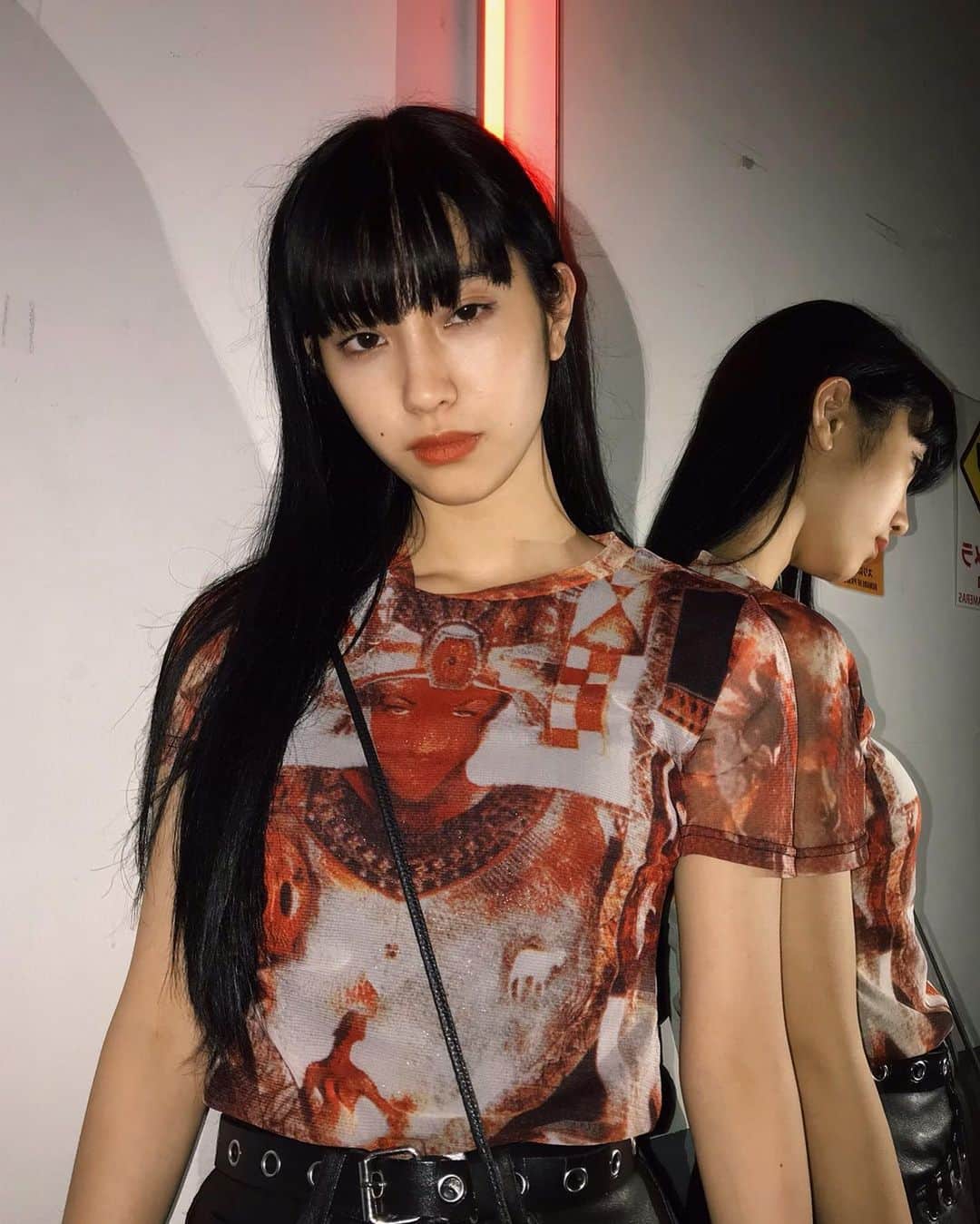 北澤舞悠（まゆちる）のインスタグラム：「まゆがふたり😛」