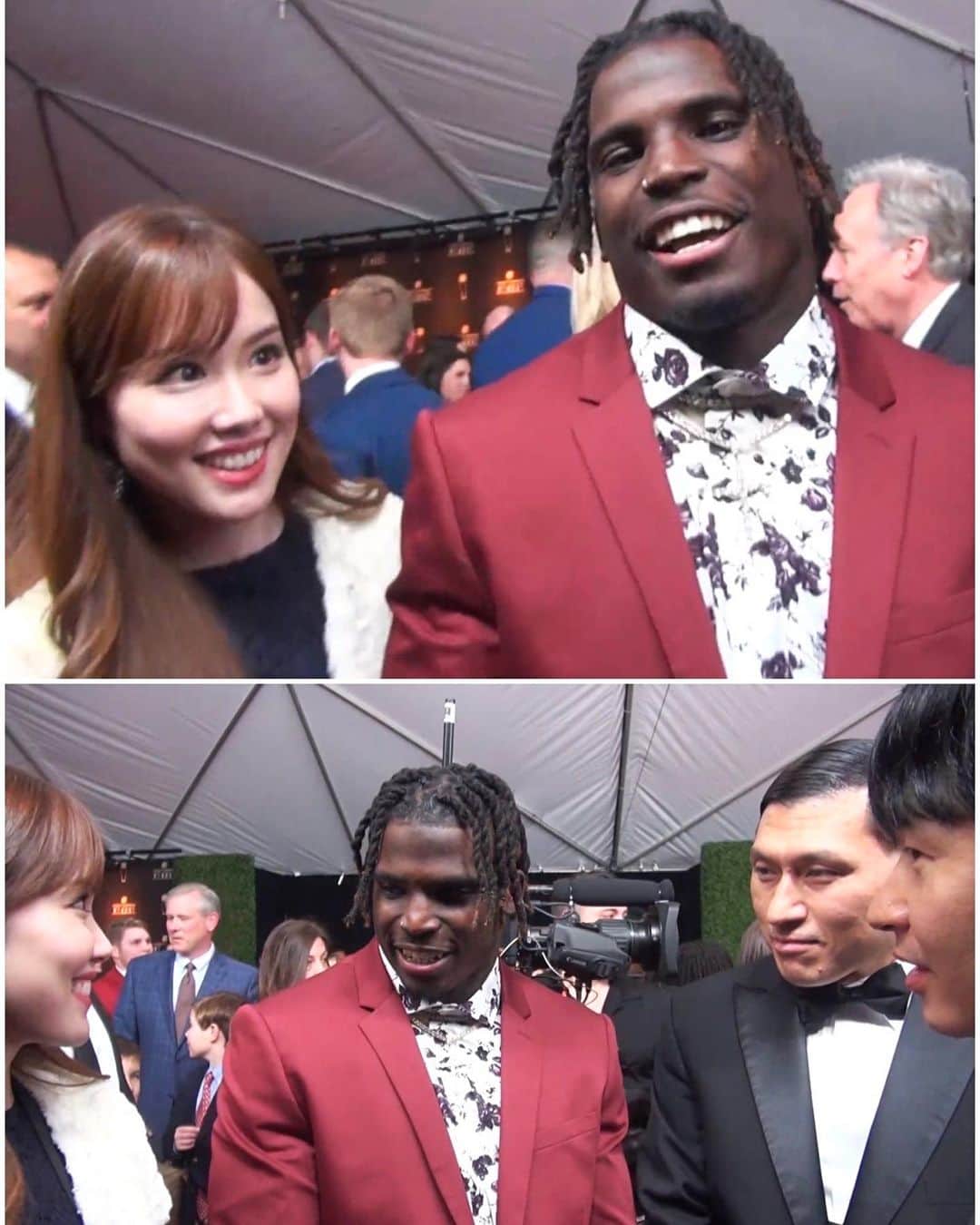 メロディー・モリタさんのインスタグラム写真 - (メロディー・モリタInstagram)「Reporting from Miami for SUPER BOWL and the 100th year anniversary of the @NFL!😆🏈✨ This year will be a tough match between the Chiefs who have made it to the Super Bowl for the first time in 50 years VS the 49ers with their seventh appearance. * Swipe for photos of this year's venue + interviews I conducted to Chiefs' star quarterback Patrick Mahomes and Tyreek Hill who have had a phenomonal season that led them to this stage + more players/legends! Mahomes' father was actually a professional baseball player in Japan as well which explains where his insane throws come from... but we'll have to keep our eyes peeled for what he'll show on the grand stage✨ * On the other hand, the 49ers' defense is highly skilled at slowing down the opponents' top weapons. Their head coach Kyle Shanahan will be making his Super Bowl debut and become the first ever father-son duo to make separate SB appearances. Will they be able to stop Mahomes and raise the Lombardi Trophy?! * I'm currently prepping and getting ready for the red carpet tonight with Oodori-san to interview all the star players. Wish us luck, and join in the fun for the final Sunday Night Football of the season!🔥 * 今年のSUPER BOWL開催地、マイアミに来ています！😄✨ 50年ぶりの出場となったChiefsと、7回目の出場となる49ersの対戦。 * 写真は会場、チーフスのスターウォーターバックのPatrick Mahomes選手、WRのTyreek Hill選手などへの以前のインタビュー風景です！ * ‪2018-2019シーズンのLeague MVPでもあるマホームズ選手ですが、プロ野球選手で日本でも活躍されたお父様譲りの肩で、このスーパーボウルでも目を疑うようなスーパープレーを魅せてくれるのでしょうか!? * 対する49ersはディフェンス力で、そのマホームズ選手たちの勢いあるプレーを止めることが出来るのかに注目！優秀コーチであるKyle Shanahan HCはNFL史上初、親子2代スーパーボウル制覇となるのかにも期待です👀‬ NFL倶楽部ではオードリーさんの後ろから、良い取材＆選手インタビューができるように頑張ります‼️💪 そして、スーパーボウル・サンデー、是非日テレでご覧ください✨ #NFL #NFLclub #SuperBowl #superbowl2020 #superbowlliv #Chiefs #49ers #選手インタビュー」2月1日 23時13分 - melodeemorita