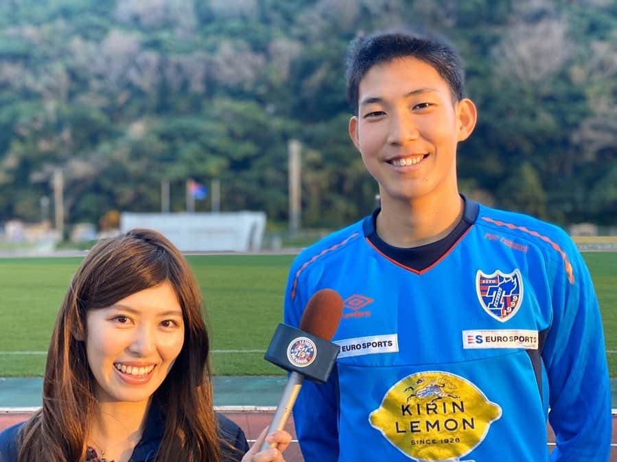 橘ゆりかさんのインスタグラム写真 - (橘ゆりかInstagram)「「FC東京ビバパラダイス」📺⚽️✨﻿ 沖縄キャンプ取材のオンエア見てくれましたかー？🔵🔴﻿ ﻿ キャンプの楽しみ方やオフの過ごし方など﻿たくさんの選手のみなさんにお話聞かせていただきました🌺﻿ ありがとうございました😊！﻿ ﻿ ﻿ ﻿ #髙萩洋次郎 #矢島輝一 #平川怜 #丹羽大輝﻿  #原大智 #林彰洋 #波多野豪﻿ ﻿ #jleague #fctokyo #fc東京 #Jリーグ #応援番組 #jcom #FC東京ビバパラダイス #ビバパラ #青赤 #サッカー選手 #沖縄キャンプ #国頭村 #ユニフォーム #橘ゆりか #ゆりかる #football #footballplayer  #⚽️ #东京 #足球」2月1日 23時14分 - yuricalcal