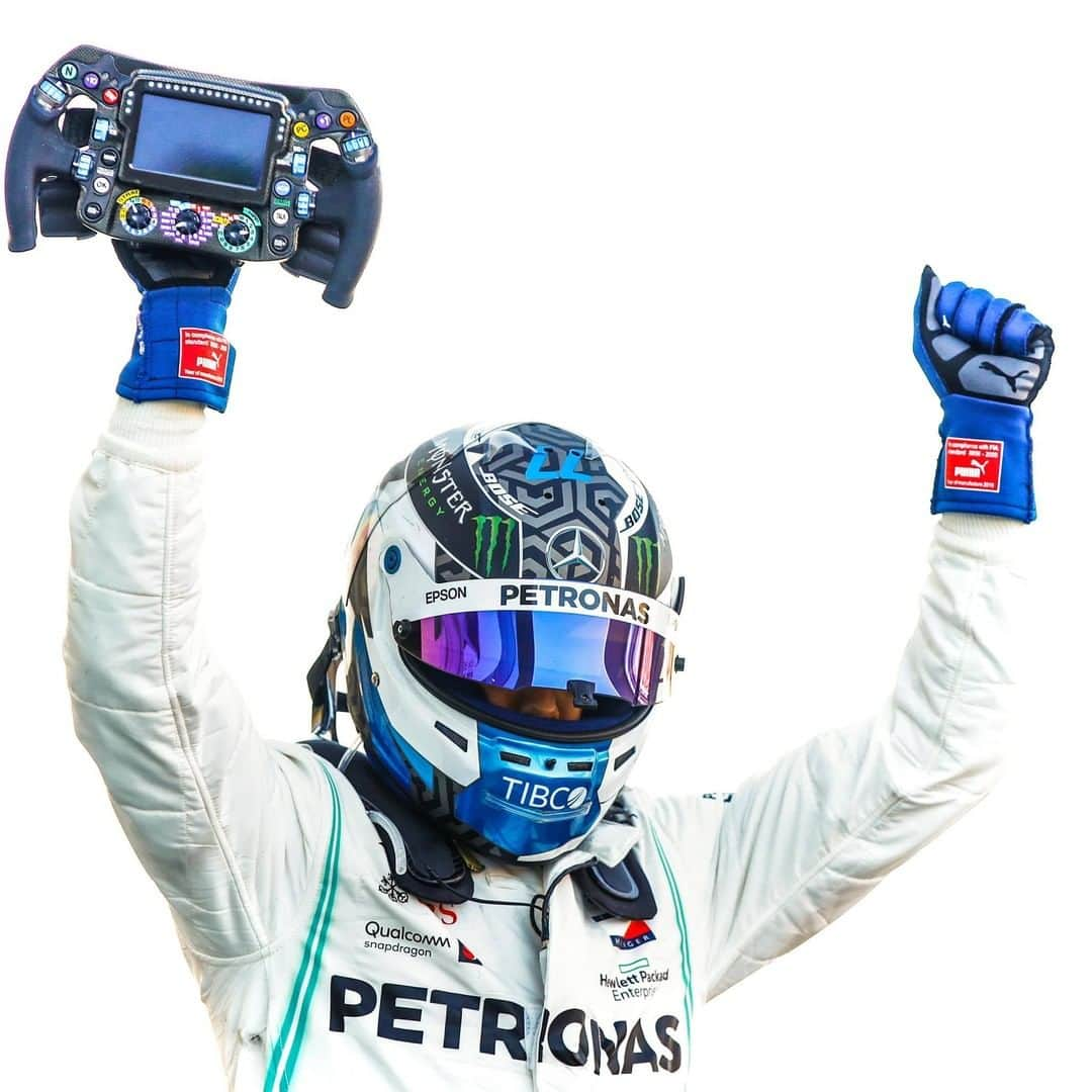 MERCEDES AMG PETRONASさんのインスタグラム写真 - (MERCEDES AMG PETRONASInstagram)「2020 will be a BIG season for @valtteribottas because __________ 👈」2月1日 23時30分 - mercedesamgf1