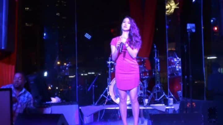 Lily Saito (齊藤莉理)のインスタグラム：「Came across this video from a couple years back when I was working with @jweeventgroup in NYC. Miss fulfilling my passion in singing and challenging myself to talk and vocalize my energy on stage.  Praying to have more opportunities like this in the future 🙏🏻🎤」