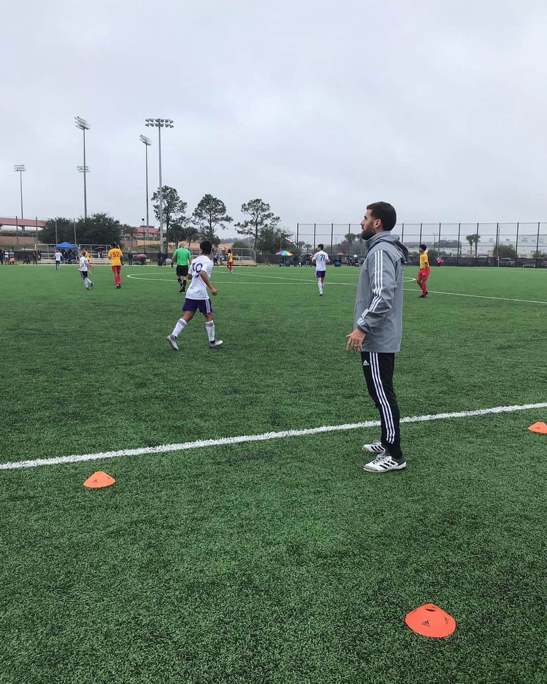 アントニオ・ノチェリーノのインスタグラム：「I'm happy for the kids, today they played with passion, they played as a team and they suffered when they had to suffer. Now thinking ahead to the next game #win #1-0 💪🏻 @orlandocitysc」