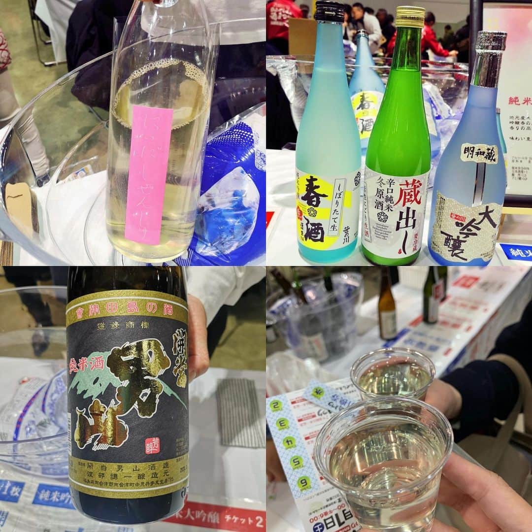 長谷川朋加さんのインスタグラム写真 - (長谷川朋加Instagram)「＊ 【 ふくしまの酒まつりを堪能🍶❤️ 】 ＊ 昨日は朝ラン🏃‍♀️その後は🍶笑 ふくしまの酒まつり楽しすぎたーっ！ ＊ 山形時代の同期すとんりばと参戦！ 県内58の蔵元から157銘柄が集結🍶 前売り券を3枚手に飲んで食べ飲んで食べ… 幸せなひと時でした🤩券使い切れた！ ＊ 隣で飲んでいた小石川夫婦と お友達になりずーっとお喋り🤝 こうやって友達の輪が広がるのが常です😚 ＊ 小石川さんの知人で うつくしま蕎麦王国協議会会長の 菅野さんともお話しして とっても楽しい時間を過ごせました！ 会津のお蕎麦は何度食べても美味しい！ また遊びに行きます🏃‍♀️ ＊ いただいた銘柄の一部！ #會津宮泉 純米 #廣戸川 特別純米 #一歩己 生酒 #自然郷SEVEN 純米 #弥右衛門 純米吟醸 #又兵衛 夢の香 純米吟醸 #しぜんしゅ #にいだしぜんしゅ しぼり 純米 #ショコラにごり酒 ＊ まだまだ味わいたいものが沢山あるので これから少しずつ出会えていければ良いな🍶 色々と教えてくれたとよしー有り難う！ 日本酒に詳しすぎる豊嶋アナウンサー @toyoshima_keisuke ＊ そしてお声掛けくださった視聴者の皆様 有り難うございました🙇‍♀️ 今後とも福テレを宜しくお願いします！ ＊ さ、今日から また脂肪を落とすキャンペーン🥊 新たな目標に向けて動きます🏋🏼‍♀️ 良い報告が出来ますように🙏🏻 ＊ #やりたい事は全部やる #全力前向き前のめり #走るの大好き」2月2日 6時54分 - hasegawatomoka
