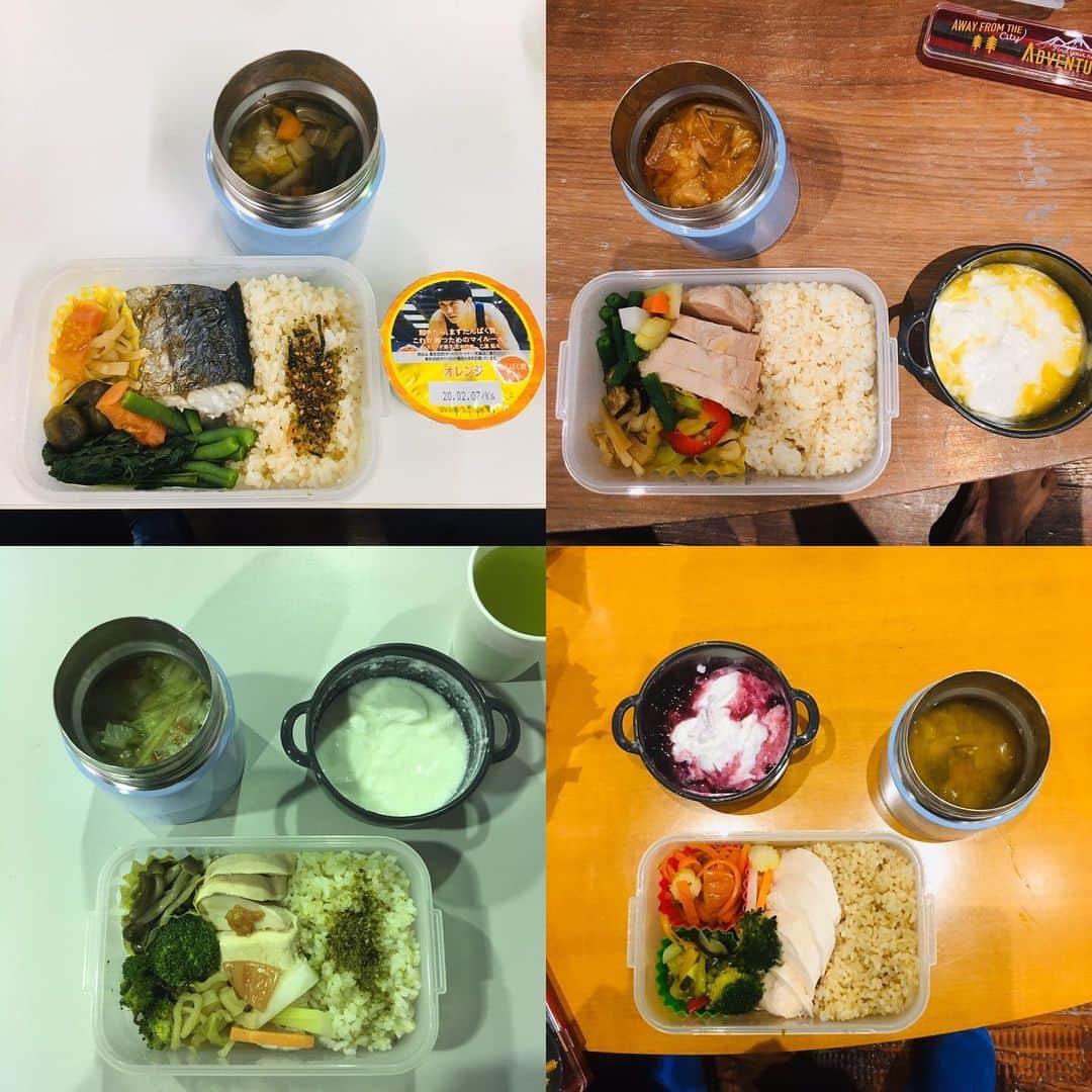 藤井快さんのインスタグラム写真 - (藤井快Instagram)「🍽Meal photo vol.2🍽 • 基本的に、野菜スープは時間がある時に多めに仕込んで冷凍保存してます。一食ごとに分けて、その時の食べたい味付けをして食べてます。カレーもカロリーや脂質をカットしたものなら食べられるので、たまーに登場します。外食が減って、家でのご飯が充実していい感じ！😁 • @morinagatraininglab  @yuka.nutri.sports • #おうちごはん #減量を楽しく #体型キープ #大半は #嫁作ご飯 #主菜担当 #🙋🏻‍♂️ #ジャワカレープライム」2月2日 9時01分 - fujii_kokoro