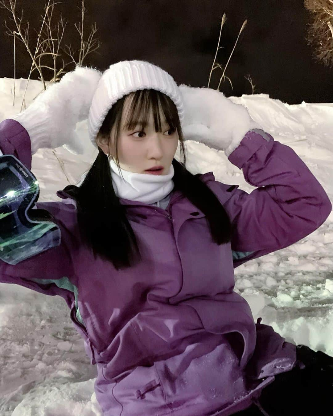 越智ゆらの（ゆらゆら）さんのインスタグラム写真 - (越智ゆらの（ゆらゆら）Instagram)「初スノボ🏂めちゃくちゃ、めちゃくちゃ、楽しかった phot by @2525nicole2」2月2日 19時30分 - yula1018