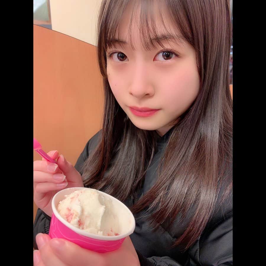 松岡はなのインスタグラム：「アイス大大大大大大大好き」