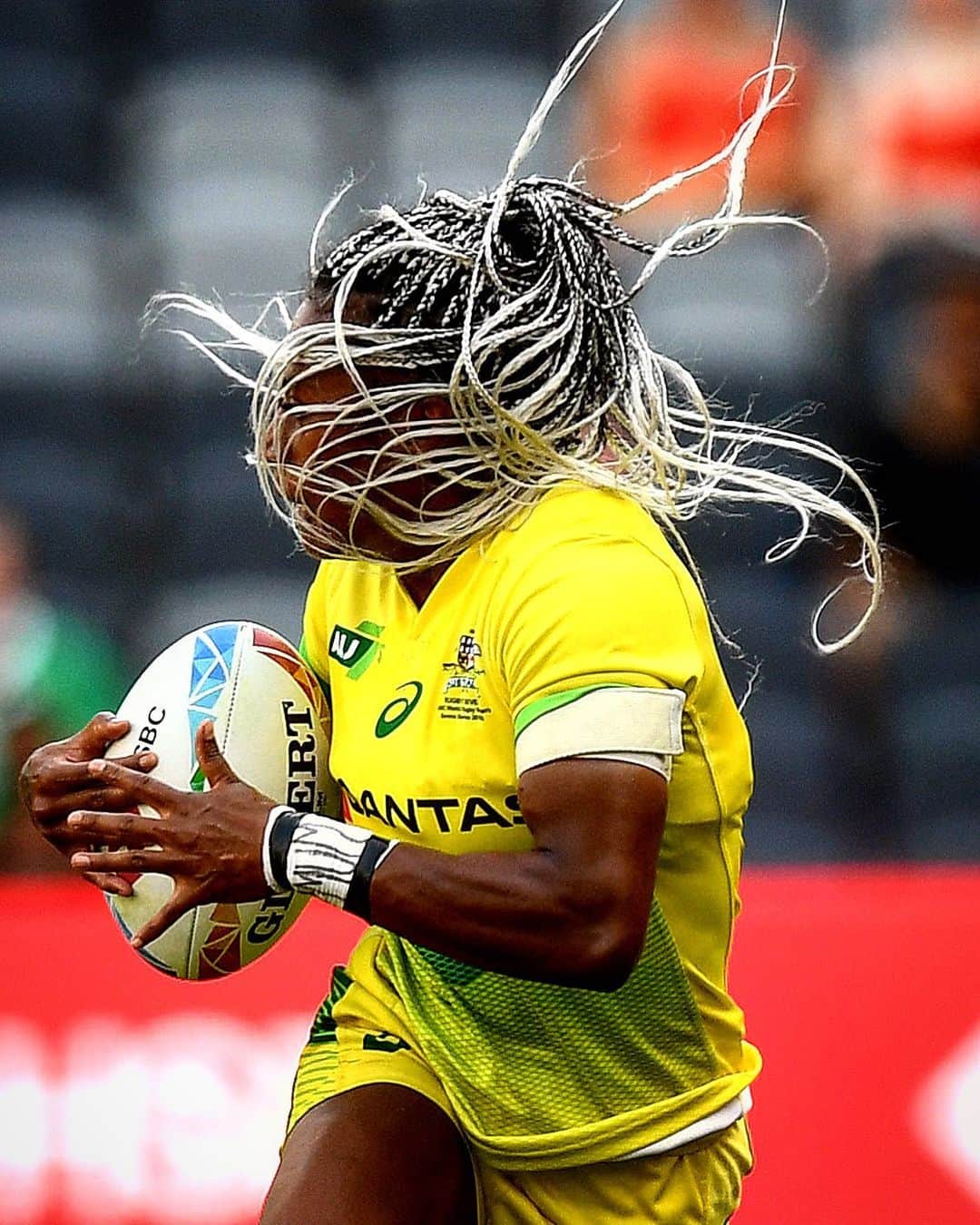 ラグビーオーストラリア代表さんのインスタグラム写真 - (ラグビーオーストラリア代表Instagram)「💇‍♀️ Be afraid of the braid. #Sydney7s」2月2日 10時59分 - rugbycomau