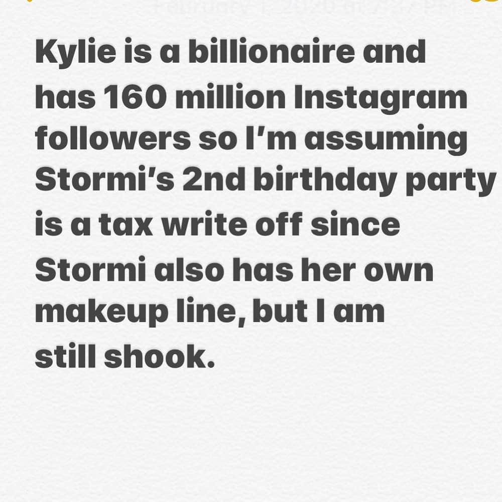 ヘザー・マクドナルドのインスタグラム：「It is beyond. #happybirthdaystormi @kyliejenner」