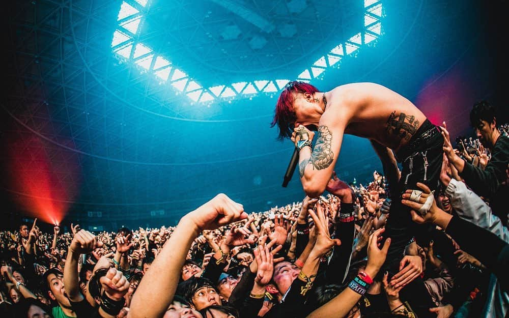 Terufumi Tamanoさんのインスタグラム写真 - (Terufumi TamanoInstagram)「BLARE FEST 2020  Thank you & Love @coldrain_official  Photo @yamada_mphoto」2月2日 13時18分 - terucrossfaith