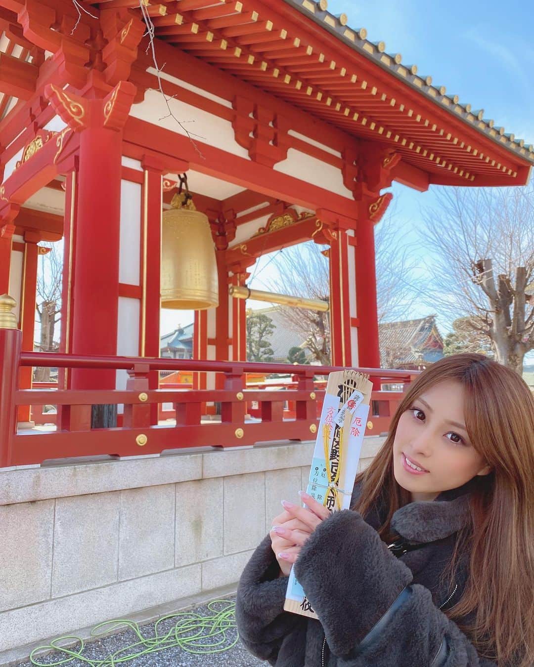 のインスタグラム：「大厄なので厄除け行ってきました✨✨✨ 方位除けも！！！！ #佐野厄除け大師　#厄年　#本厄　#大厄 #厄除け　#方位除け　#2020」