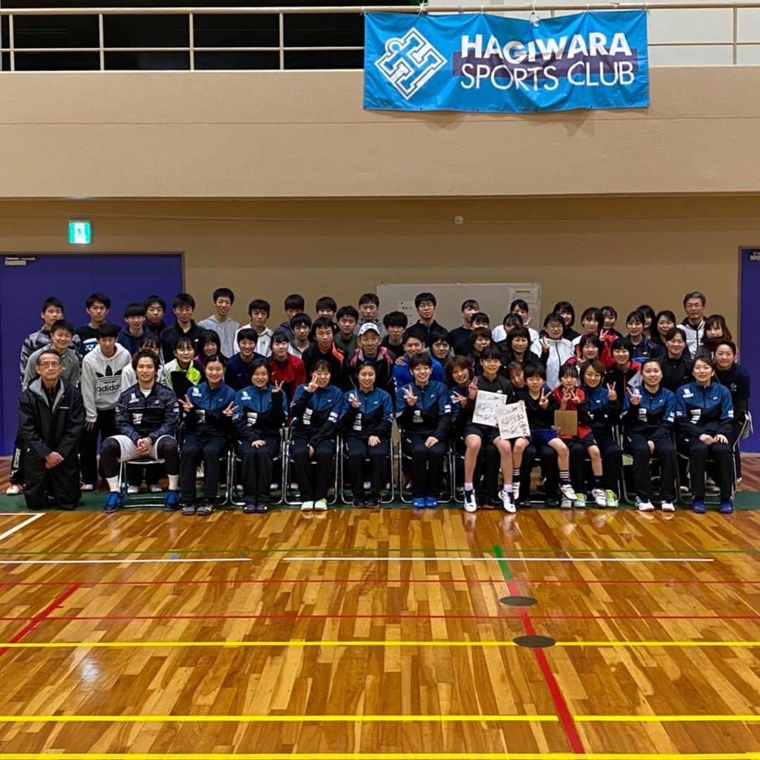 廣田彩花のインスタグラム：「. . 2/1.下呂合宿最終日は下呂市民交流会とアメベ1日合宿体験！！ 短い時間でしたが、みなさんと練習、交流でき楽しい時間を過ごせました😊 何よりみなさんの笑顔が見れて嬉しかった♪ 遠方からもご参加いただきありがとうございました🙇‍♀️ . . #市民交流会 #下呂合宿 #アメベ練習体験 #鬼トレ #下呂にまた行きたい #ありがとうございました」