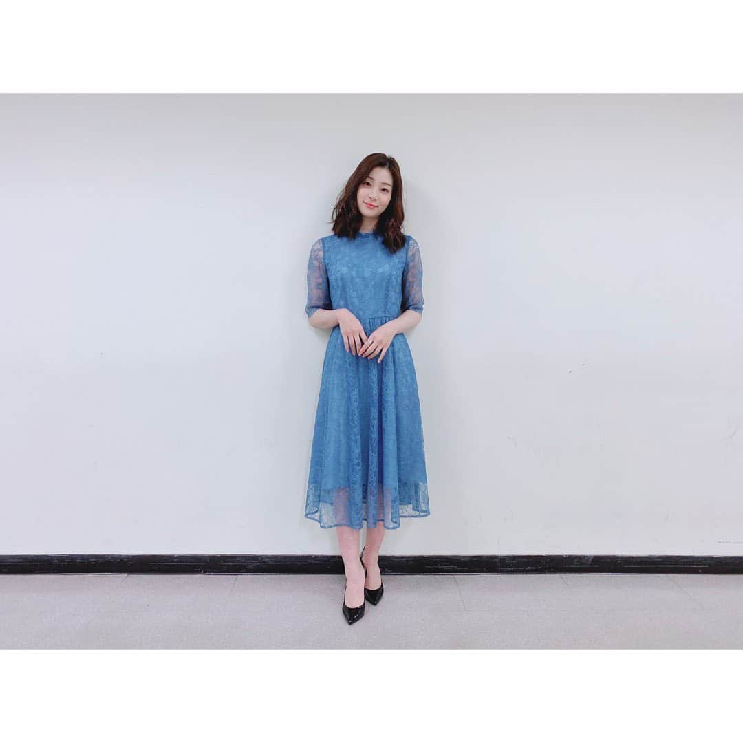 足立梨花さんのインスタグラム写真 - (足立梨花Instagram)「土曜スタジオパーク👗﻿ ﻿ ワンピース﻿ @aimer_dress﻿ ﻿ パンプス﻿ @dianashoespress」2月2日 17時55分 - adacchee