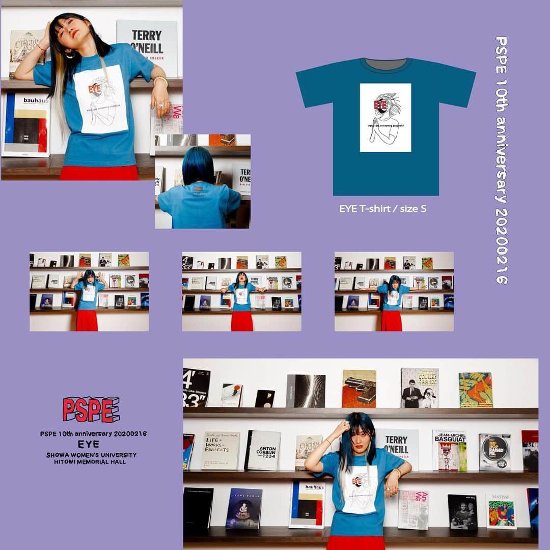 パスピエのインスタグラム：「EYE GOODS 着画公開△  2月16日 “EYE” @昭和女子大学　人見記念講堂  チケットをお持ちでない方も会場にて お求め頂けます◯」